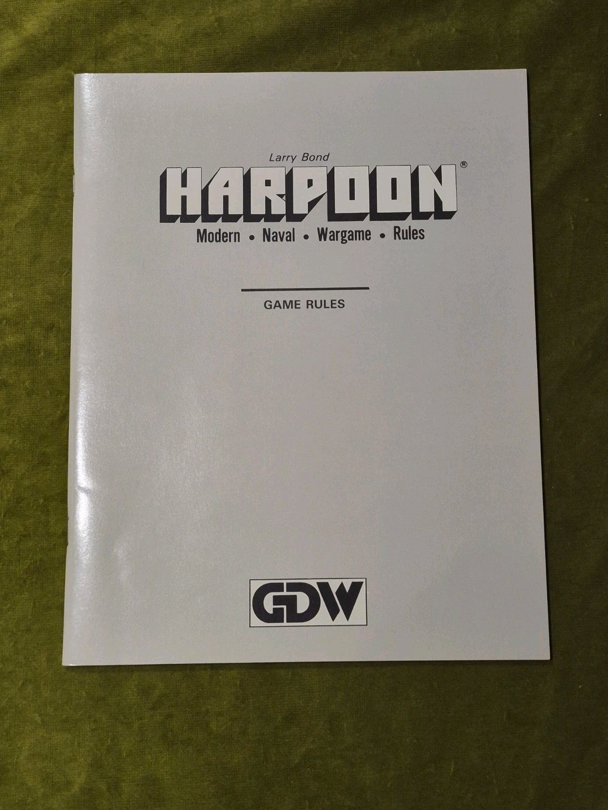 HARPOON - Modern Naval Wargame GDW with add-ons10