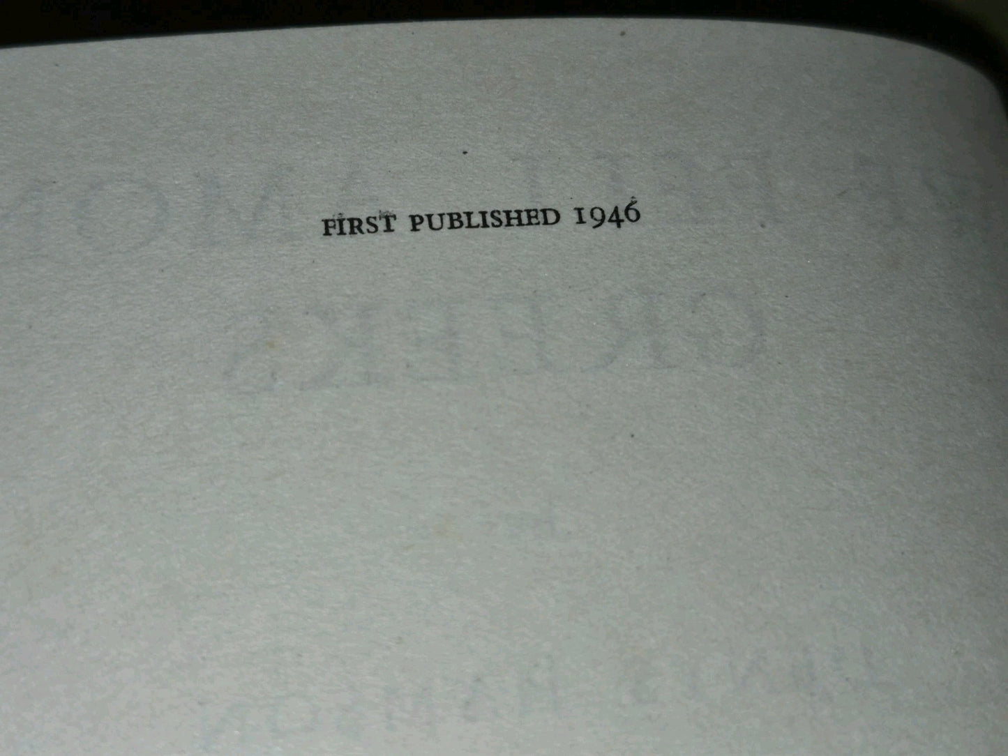 We Fell Among Greeks - Denys Hamson Jonathan Cape 1946 HB DJ8