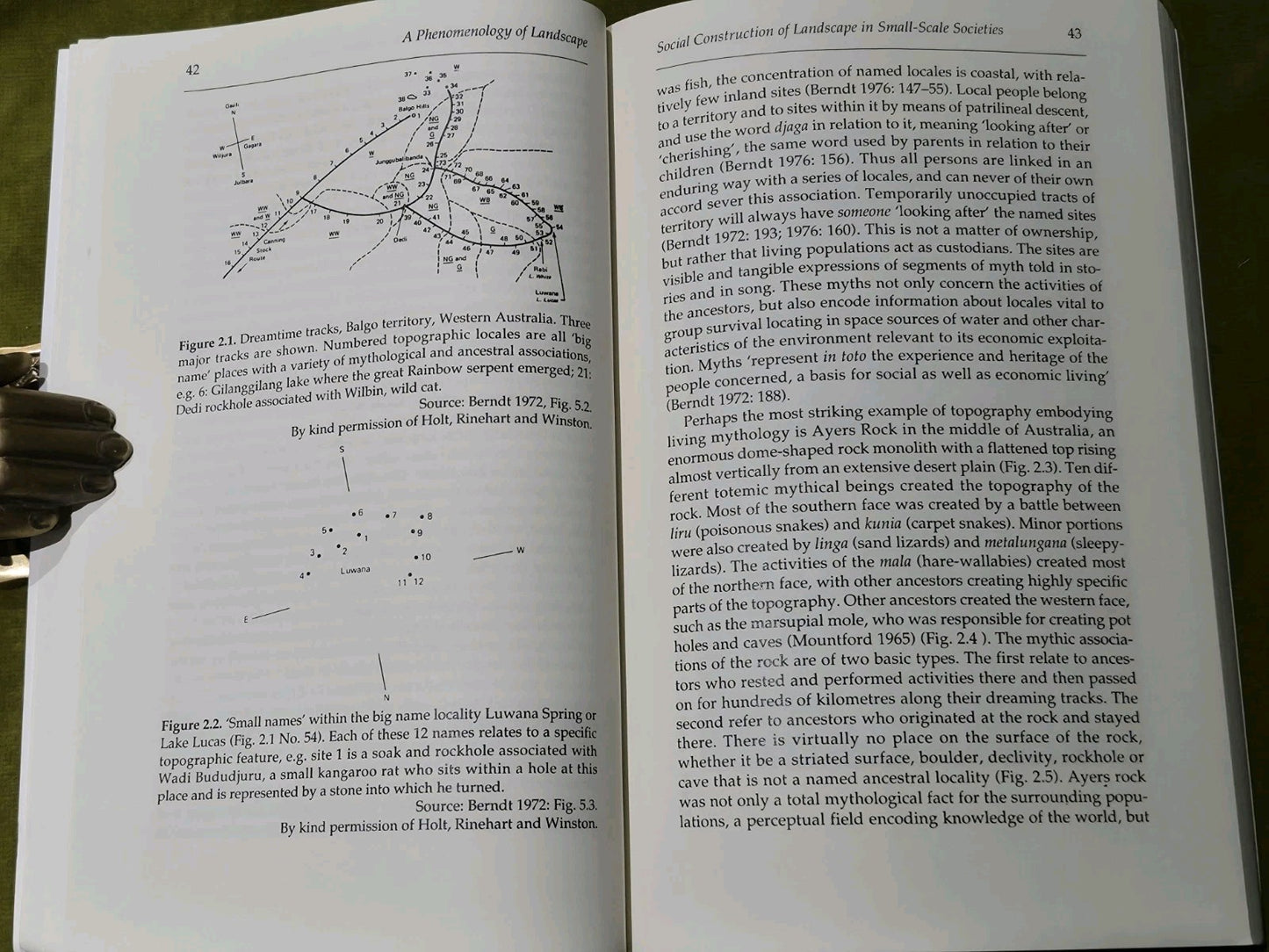 A Phenomenology of Landscape by Christopher Tilley (UK Trade Paperback, 1994)7