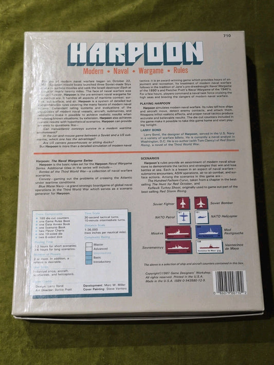 HARPOON - Modern Naval Wargame GDW with add-ons1