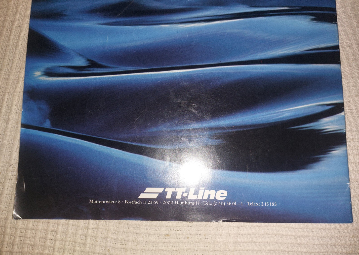 TT-Line Logbuch Sales Brochure 1980s Including Fleet Diagrams14