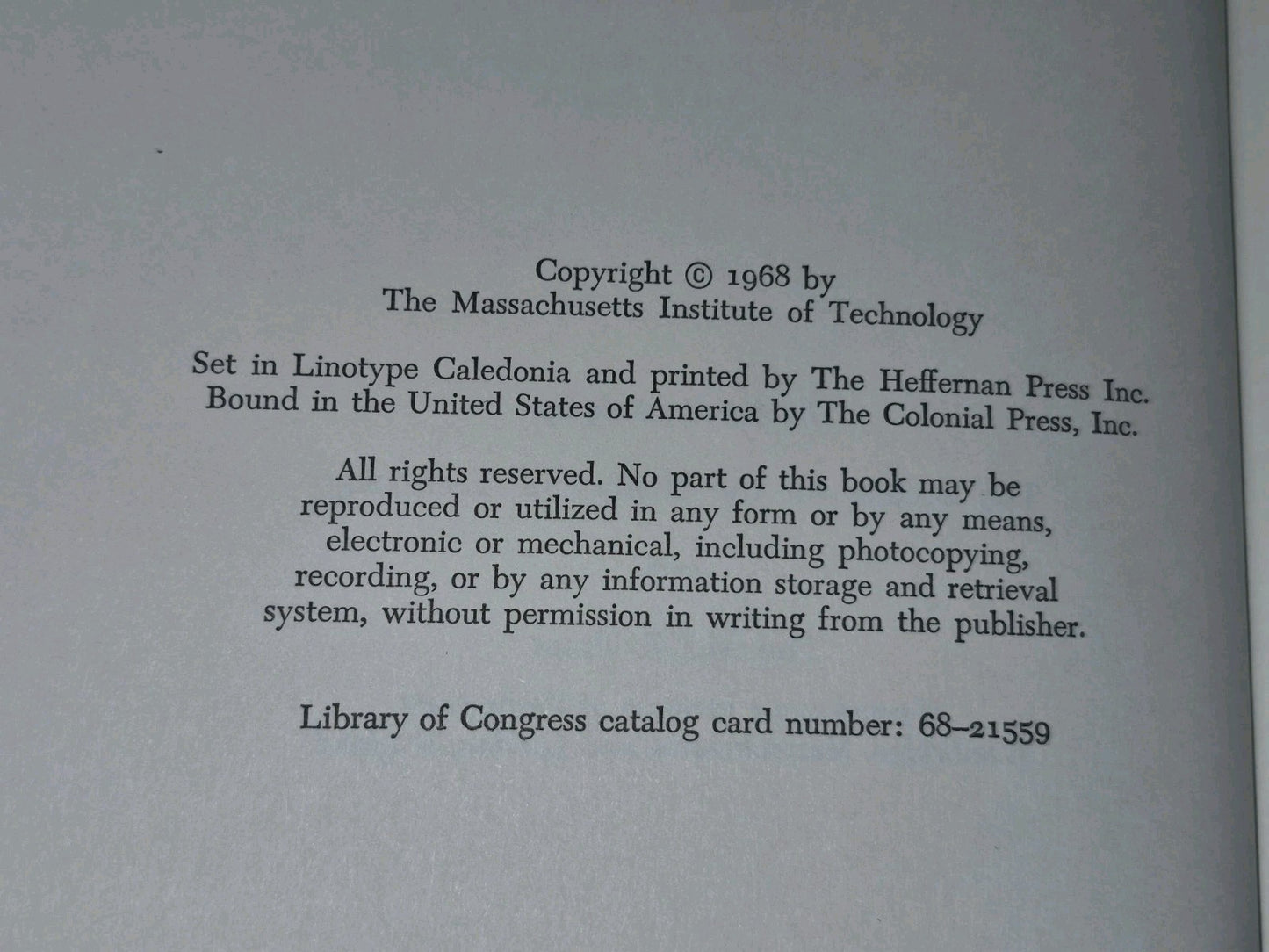 FERGUSON, EUGENE S Bibliography of the history of technology (1968)3