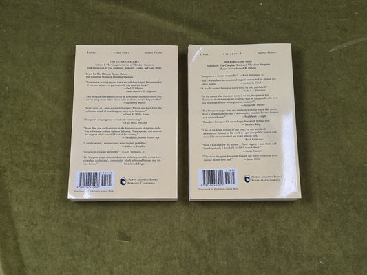 The Ultimate Egoist & Microcosmic God - Stories of Theodore Sturgeon Vols 1&2 PB1