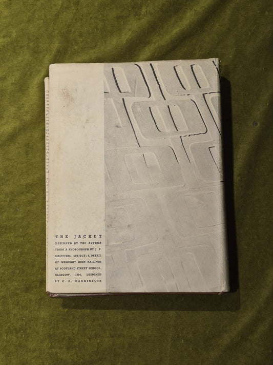 Charles Rennie Mackintosh and the Modern Movement Thomas Howarth 1952 1st HB DJ1