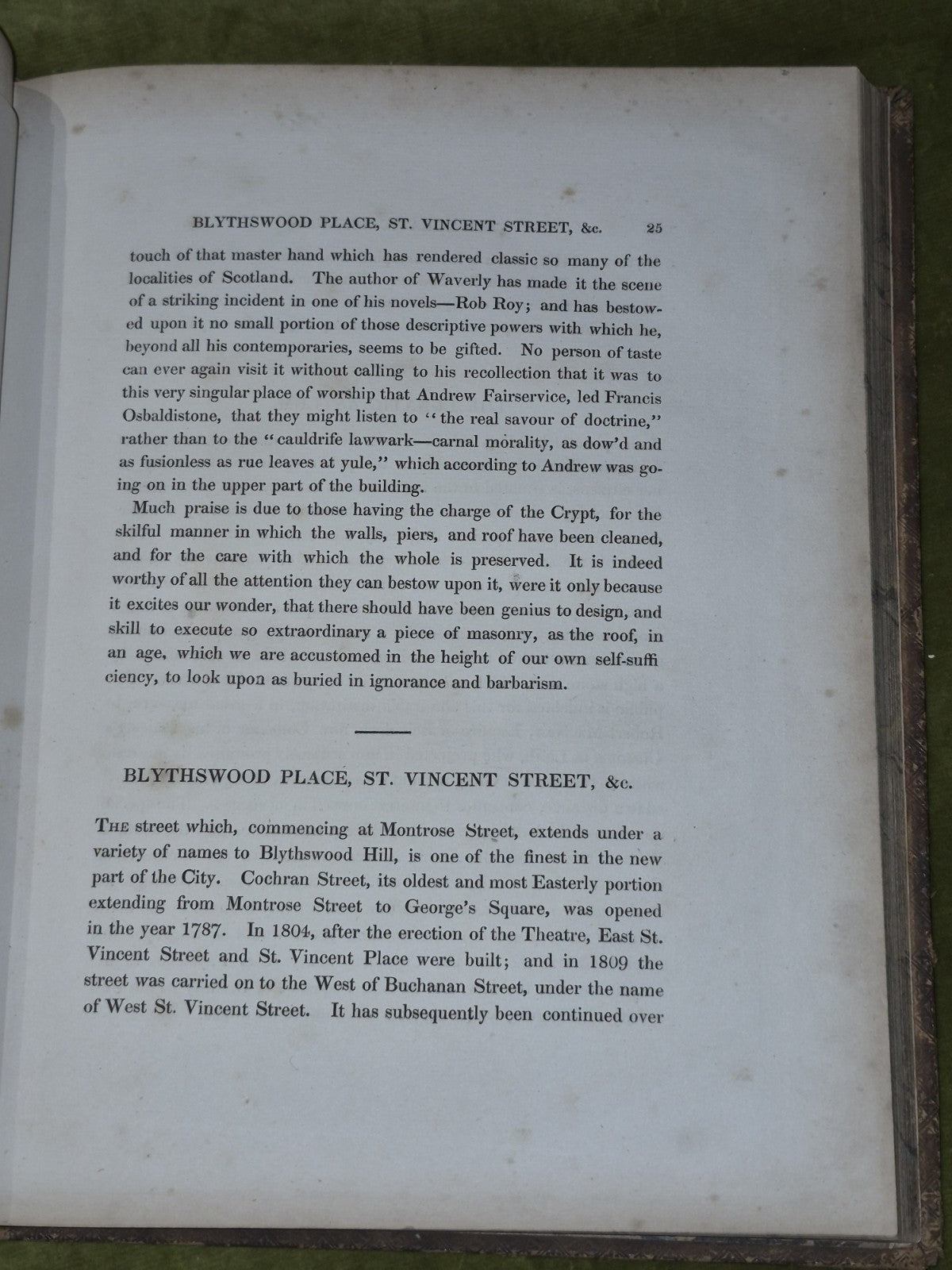 Select Views of Glasgow and its Environs (1828) Joseph Swan11