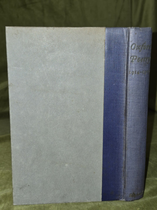 JRR Tolkien - Oxford Poetry 1914-1916 First Appearance of Goblin Feet 19171
