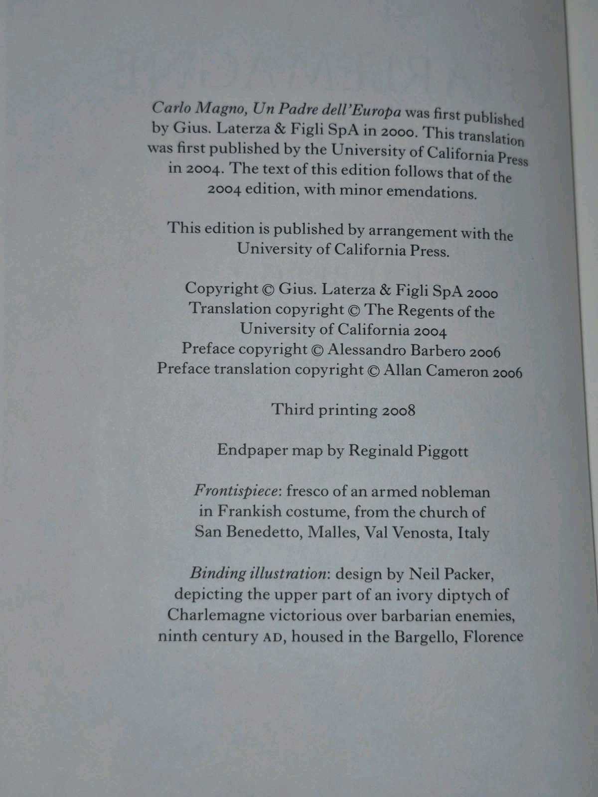 Charlemagne-Father of a Continent: A Barbero: Folio Society: 2007: VGC6