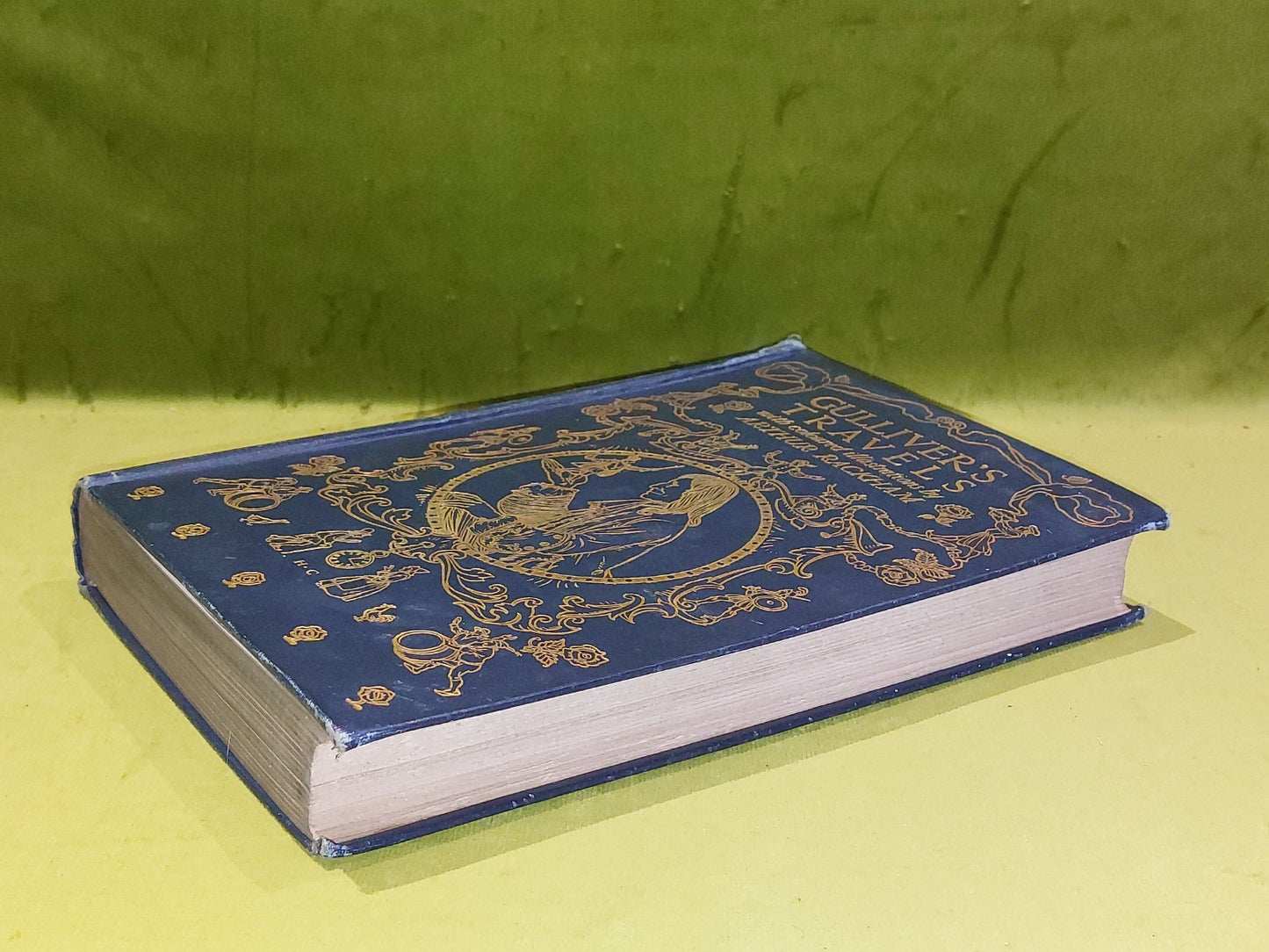 Gulliver's Travels Arthur Rackham colour illustrations J M Dent (1909) Hb Book9