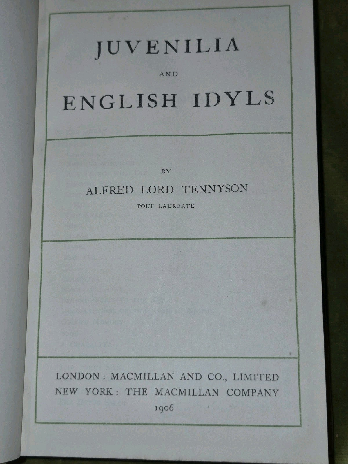 Tennyson Vellum Talwin Morris Art Nouveau Bindings Idylls of the King 19086