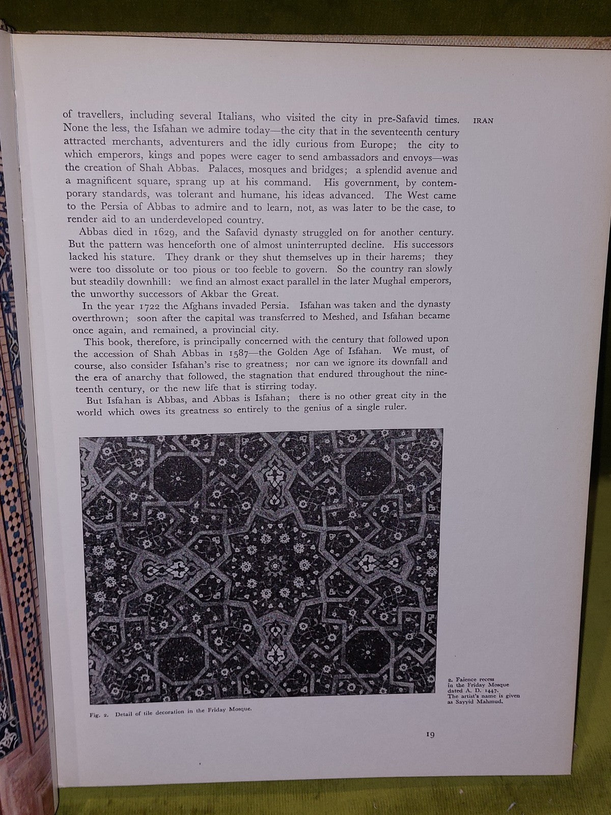 Isfahan: Pearl of Persia 1966 Hardcover Blunt & Swaan9