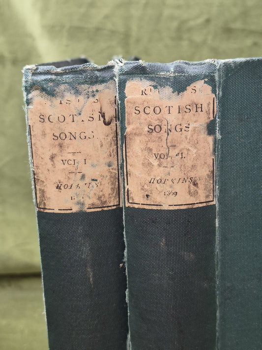 Scottish Songs in Two Volumes 1869 Hugh Hopkins Ballantyne1