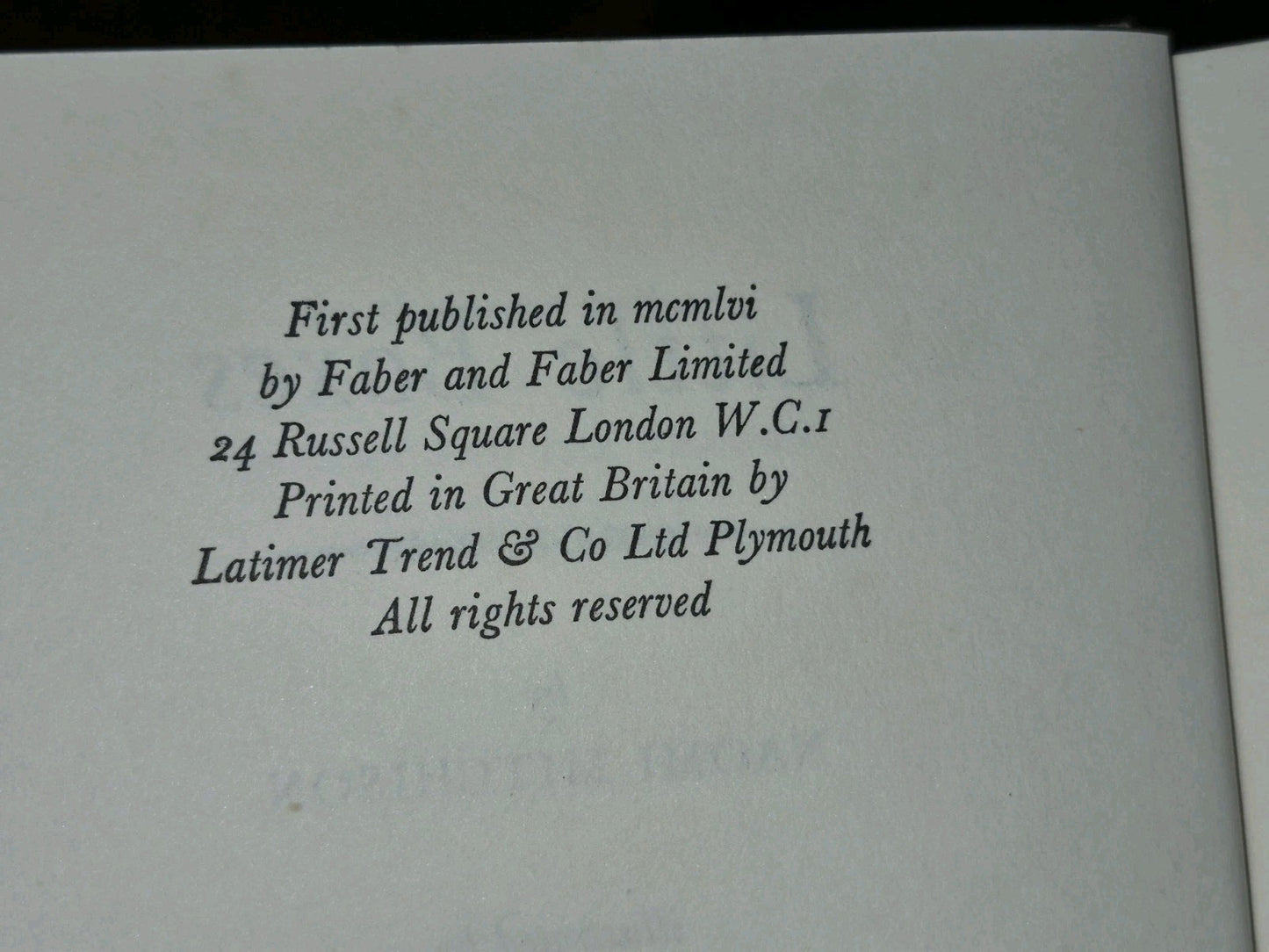 Little Boxes by Naomi Mitchison 1st ed Hardcover Faber & Faber First Edition5