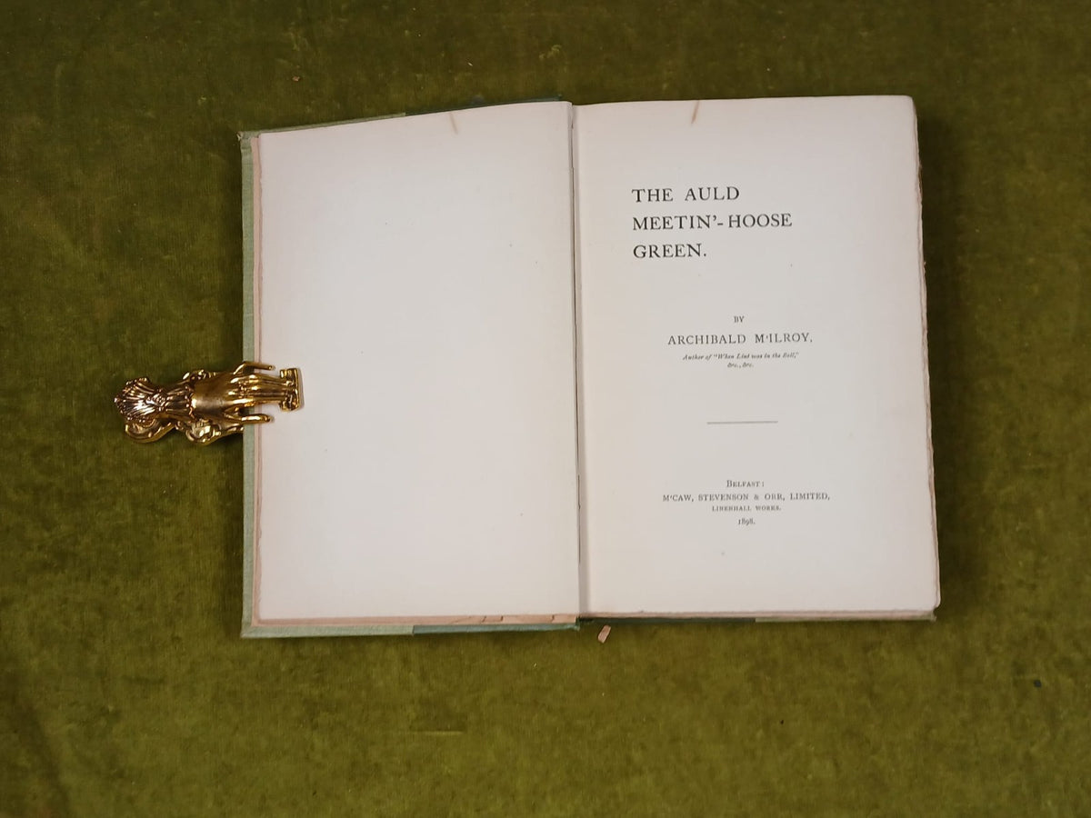 The Auld Meetin' - Hoose Green , Archibald McIlroy , Orr 1898 1st HB1