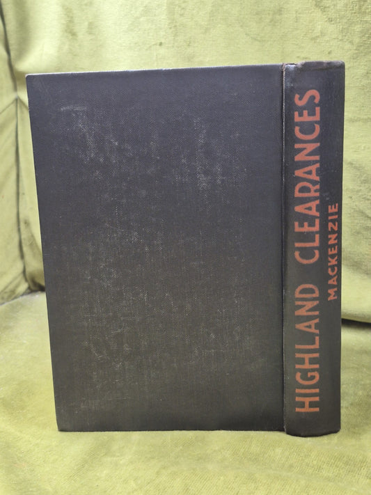 The Highland Clearances Alex MacKenzie 1914 Eneas Mackay Second Edition1