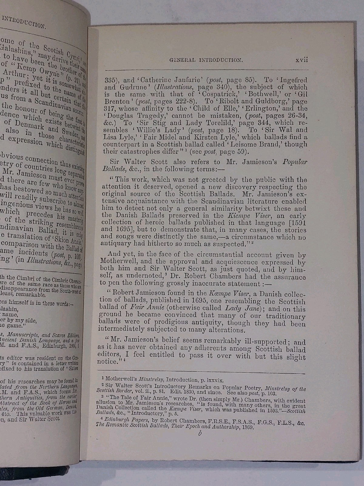 The Ballad Minstrelsy of Scotland, Romantic. Alison & Ross 1872 With Provenance 6
