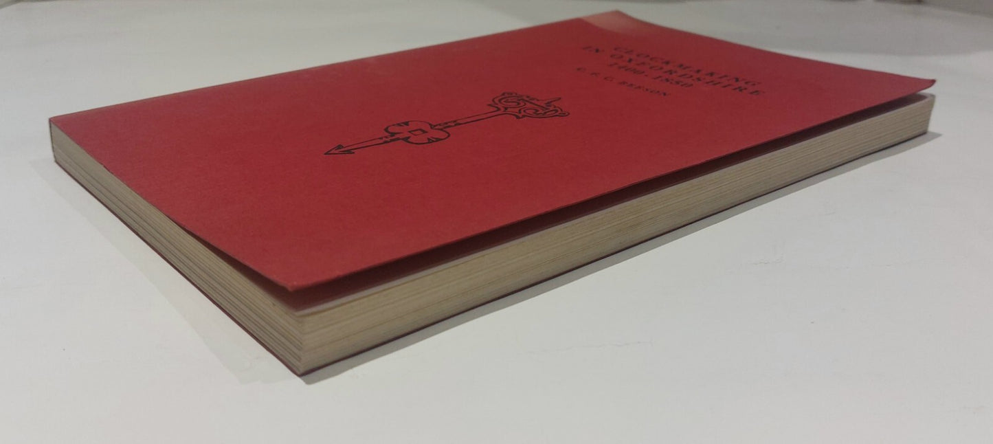 Clockmaking in Oxfordshire 1400 1850 BT C. F. C. Beeson (1962) Book12