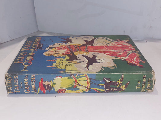 Fairy Tales From Grimm And Anderson Illustrated By Anne Anderson , Circa 19301