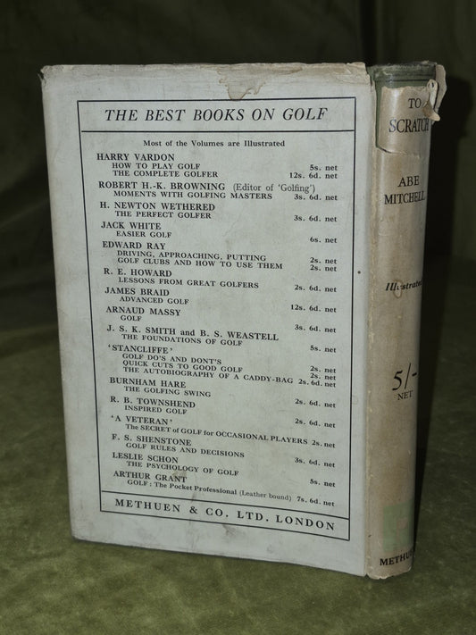 Down to scratch Abe Mitchell 1933 Third Edition1