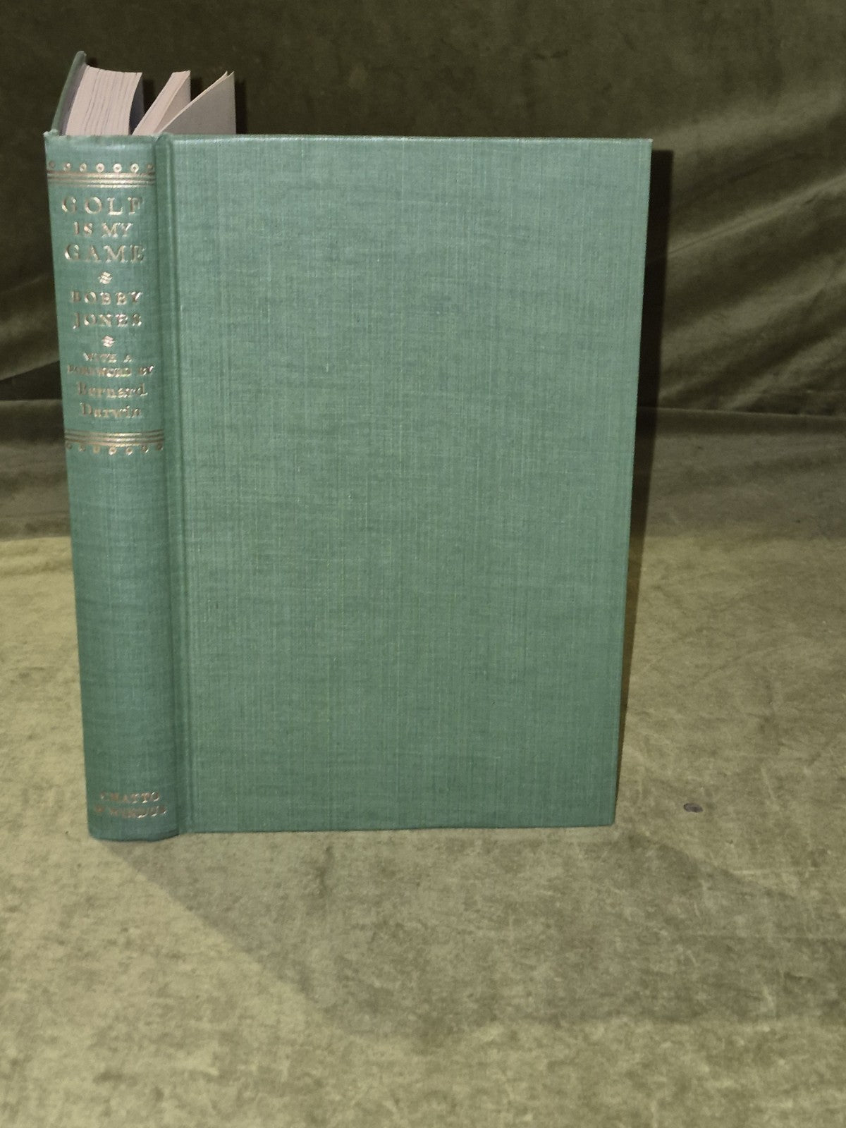 Golf Is My Game - Bobby Jones , Chatto & Windus 1961 1st HB DJ4