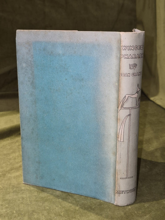 Winged Pharaoh Joan Grant Methuen 1946 Dustjacket Twelfth Edition1