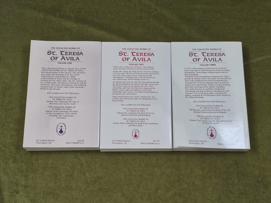 The Collected Works of St Teresa of Avila Vol 1-3 - Kavanaugh , Rodriguez ICS PB1