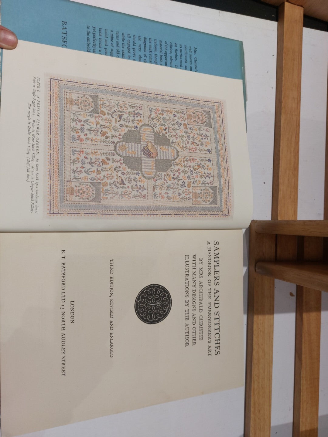 Samplers and Stitches By Mrs Archibald Christie (1934) 3rd Edition3