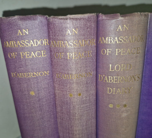 Diary of Lord d'Abernon, An Ambassador of Peace 3 Volume Set Hodder 1929301