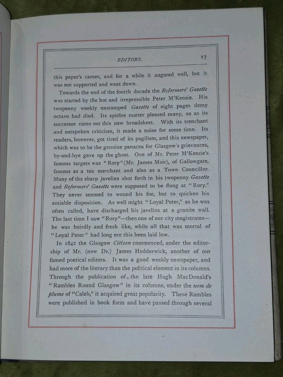 Printers and Printing in Glasgow 1830–1890 by Andrew Bird 18906