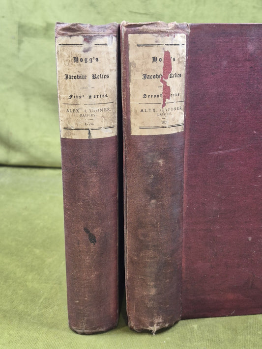 The Jacobite Relics of Scotland Vols 1 & 2 - James Hogg , Gardner 18741