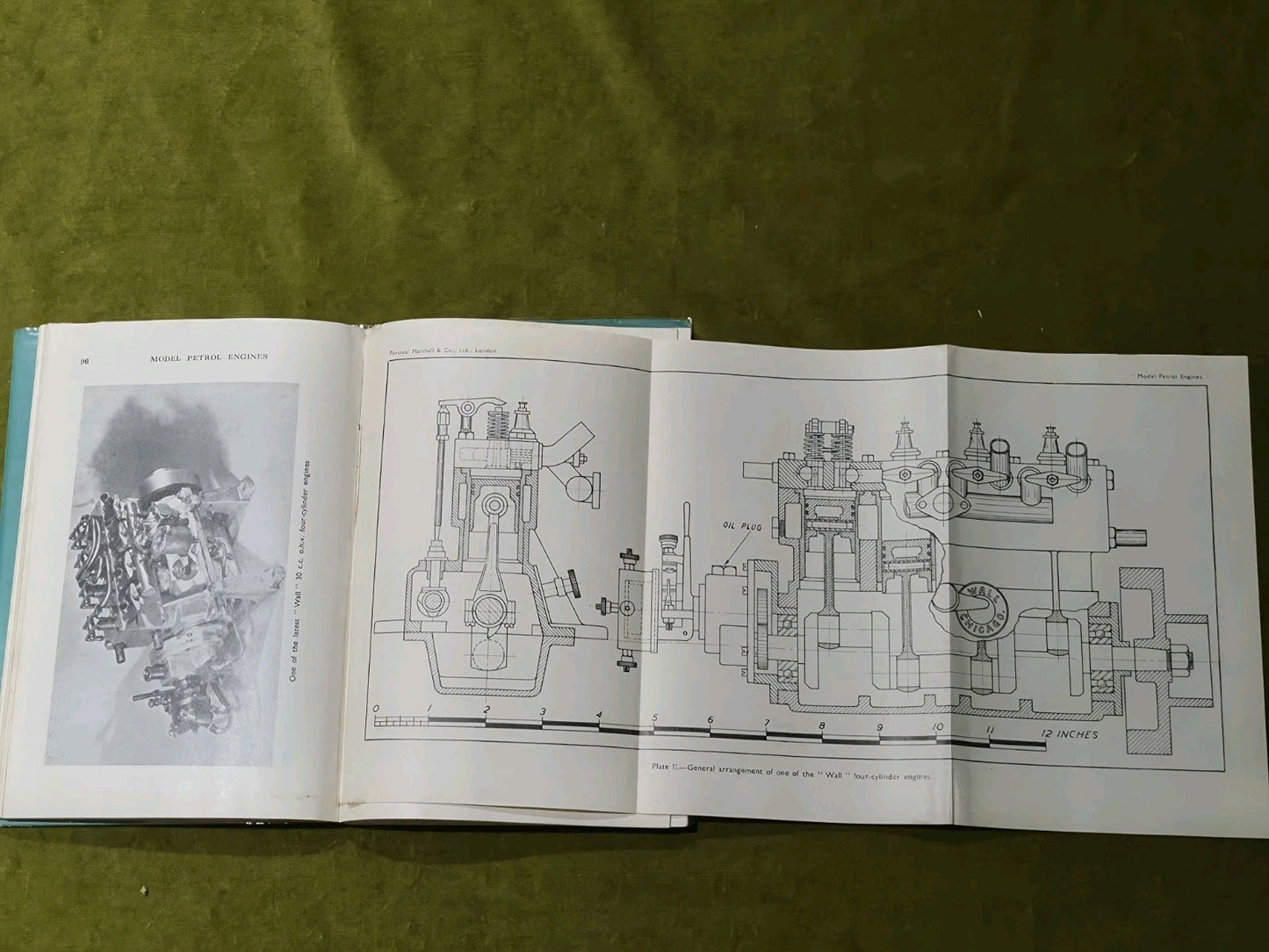 Model Petrol Engines , Edgar T Westbury , Rare Vintage Hardback5