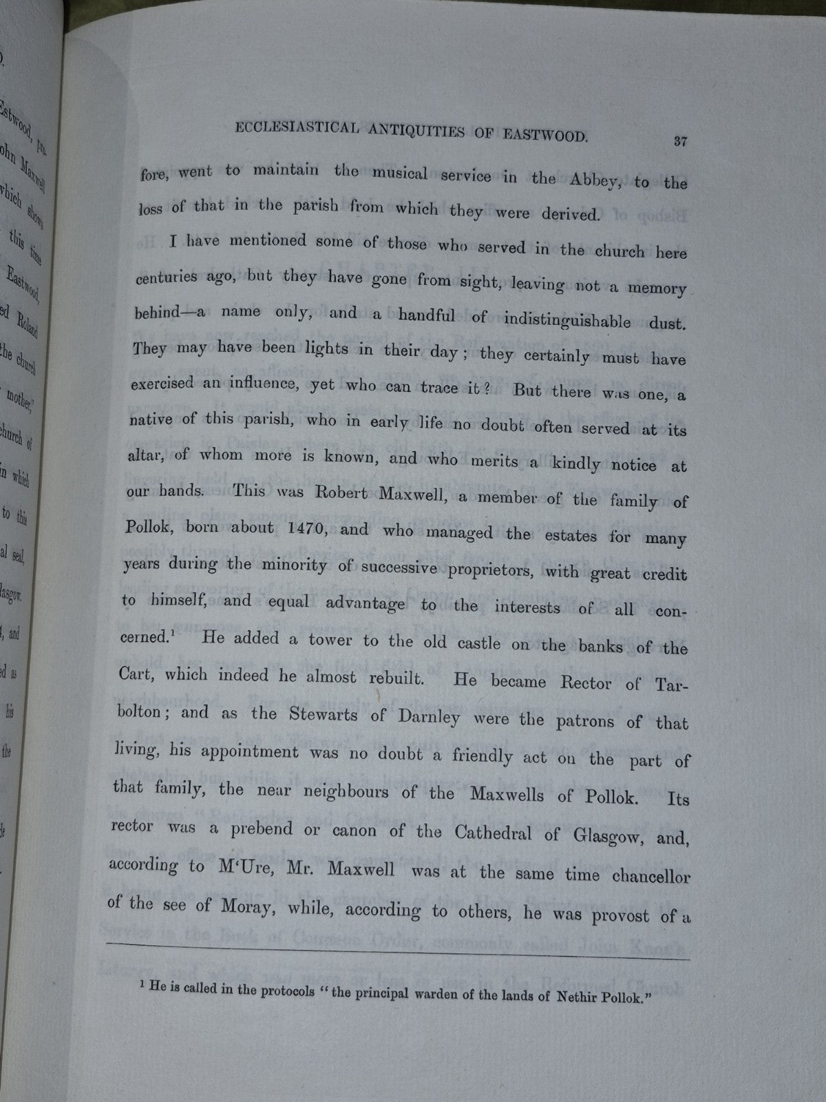 Eastwood Notes on the Ecclesiastical Antiquities of the Parish George Campbell6