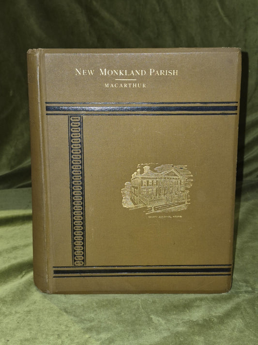 New Monkland Parish, Its History, Industries & People Book (1890) By Macarthur 1