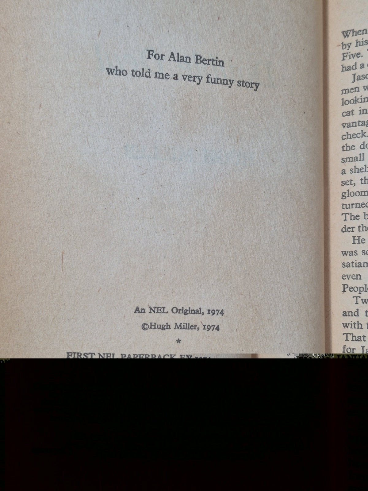 Hugh Miller Double Deal 1974 New English Library4