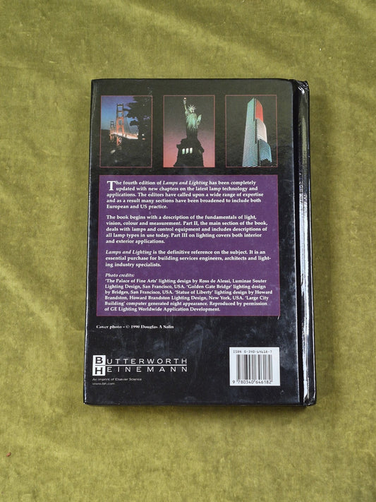 Lamps and Lighting 4th Edition - J R Coaton , A M Marsden , Butterworth 2003 HB1