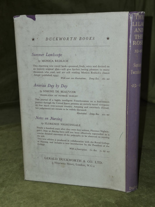 The Lilac and the Rose Susan Tweesmuir 1952 Dustjacket1