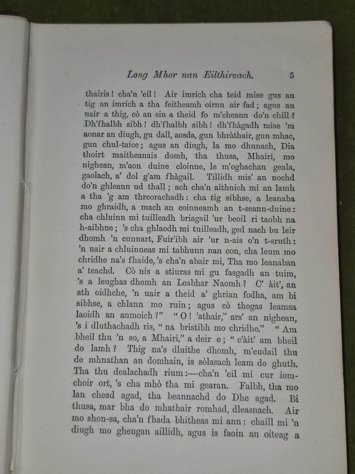 Reading Book Gaelic Class University of Edinburgh 1889 Machlachlan6