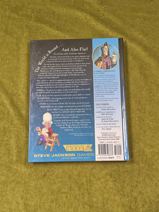 Discworld Roleplaying Game : Adventures on the Back of the Turtle - Phil Masters1