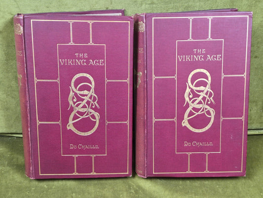The Viking Ages Du Chaillu Paul B 2 Vol 18891