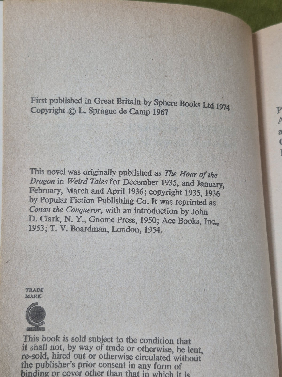 Conan First Editions 1974 Sphere Job Lot First 10 Books Paperback23
