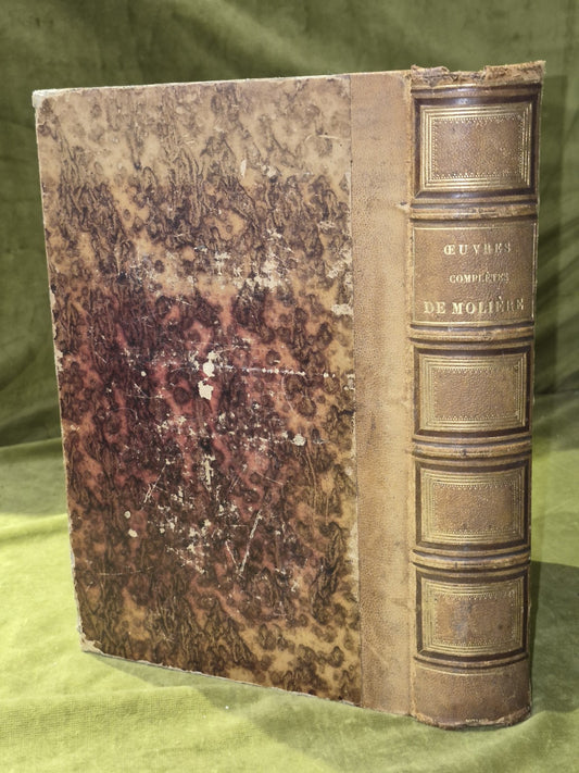 Ouvres Completes De Moliere Paris Chez Firmin Didot Freres 18531