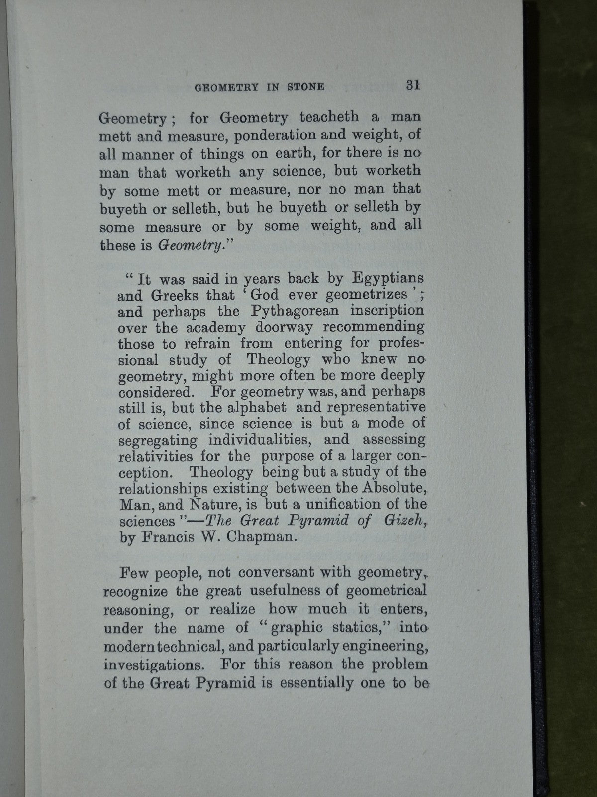 History and Significance of the Great Pyramid Basil Stewart (c. 1935)6