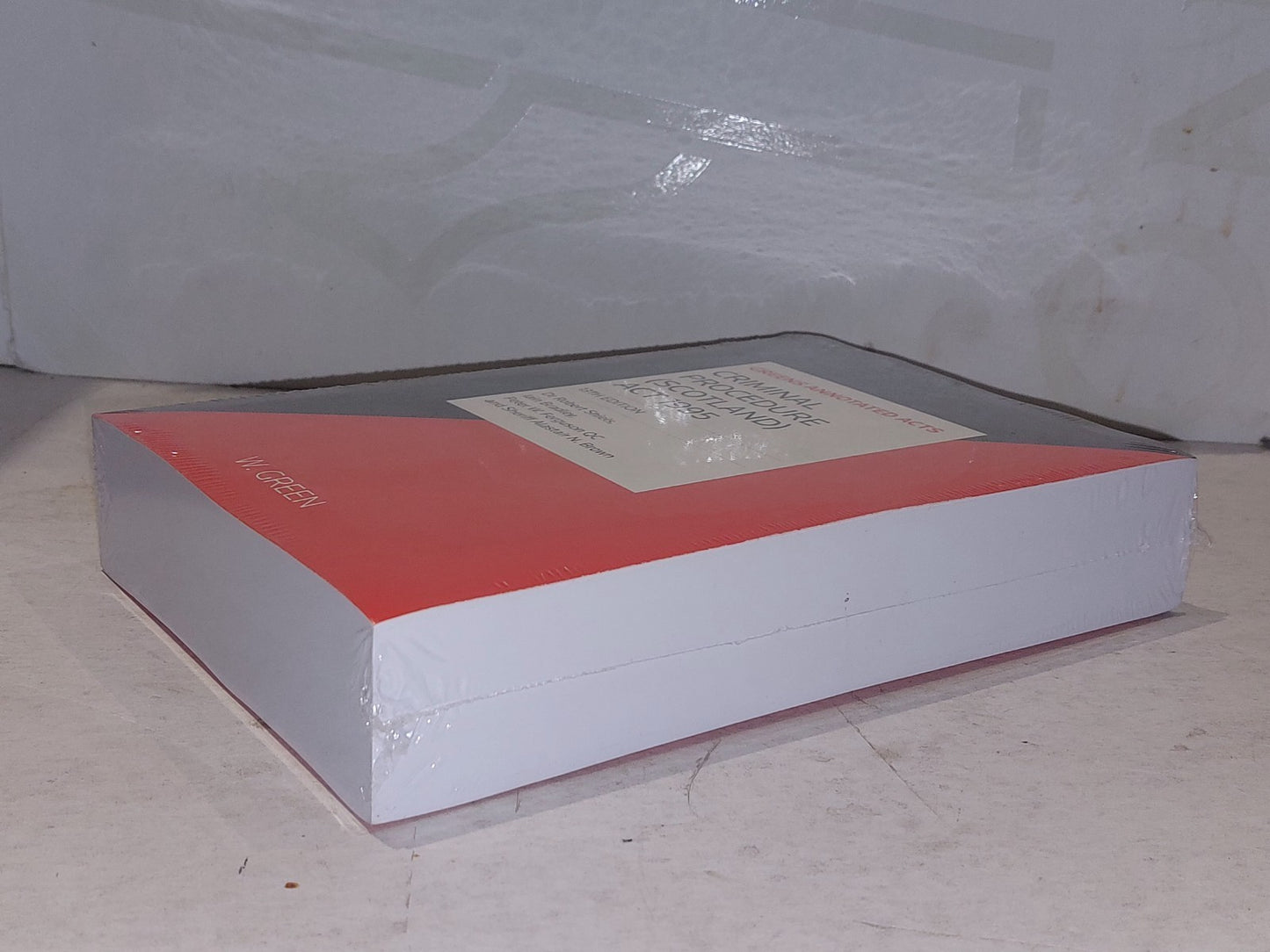 Criminal procedure (Scotland) Act 1995, 13th Edition Pb Book In Wrapper2