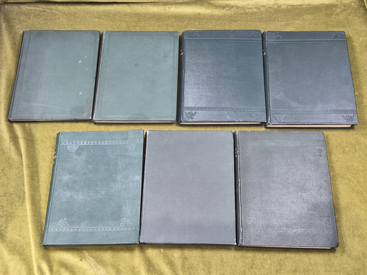 The Celtic Monthly Annual Vols 1-7 , 1893-1899 - John Mackay , Hardbacks1