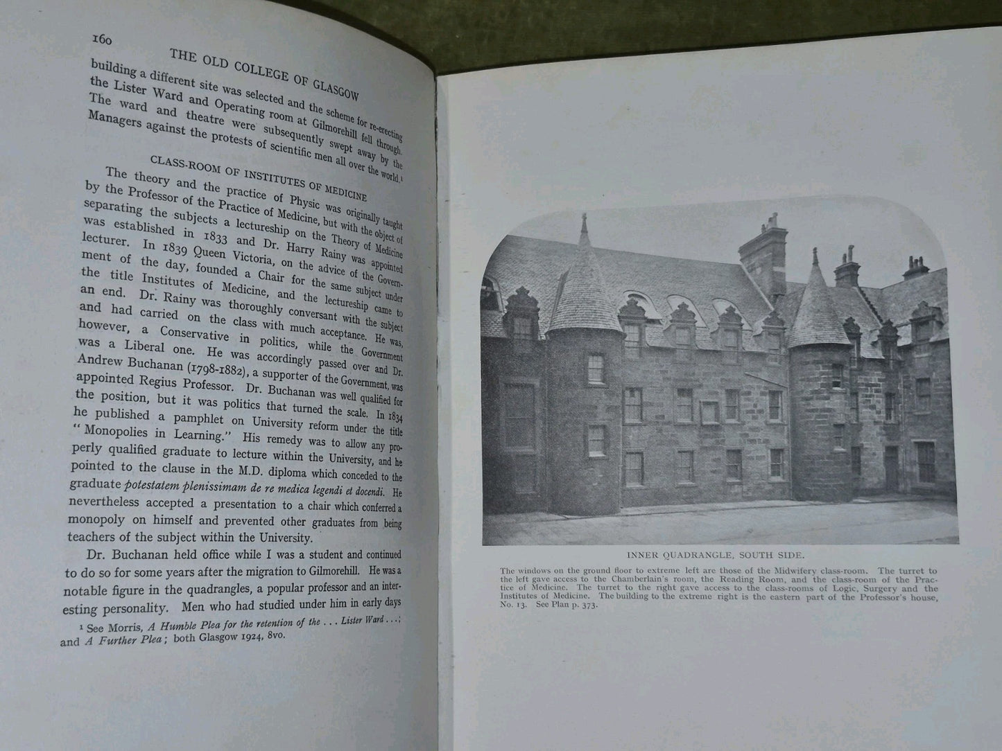 Memories of The Old College of Glasgow History David Murray 19279