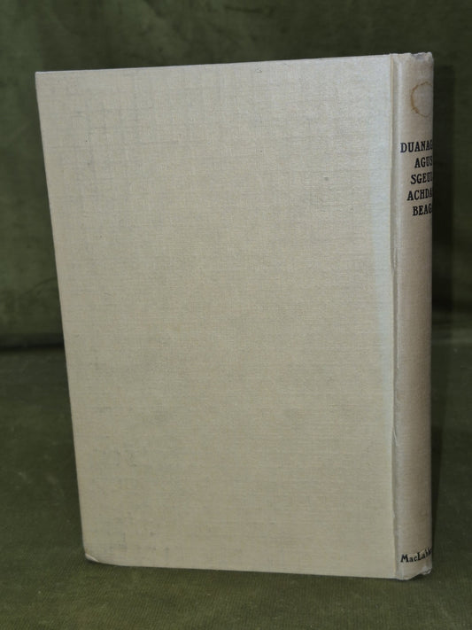 Duanagan Agus Sgeulachdan Beaga John Maclennan Storyettes 19371