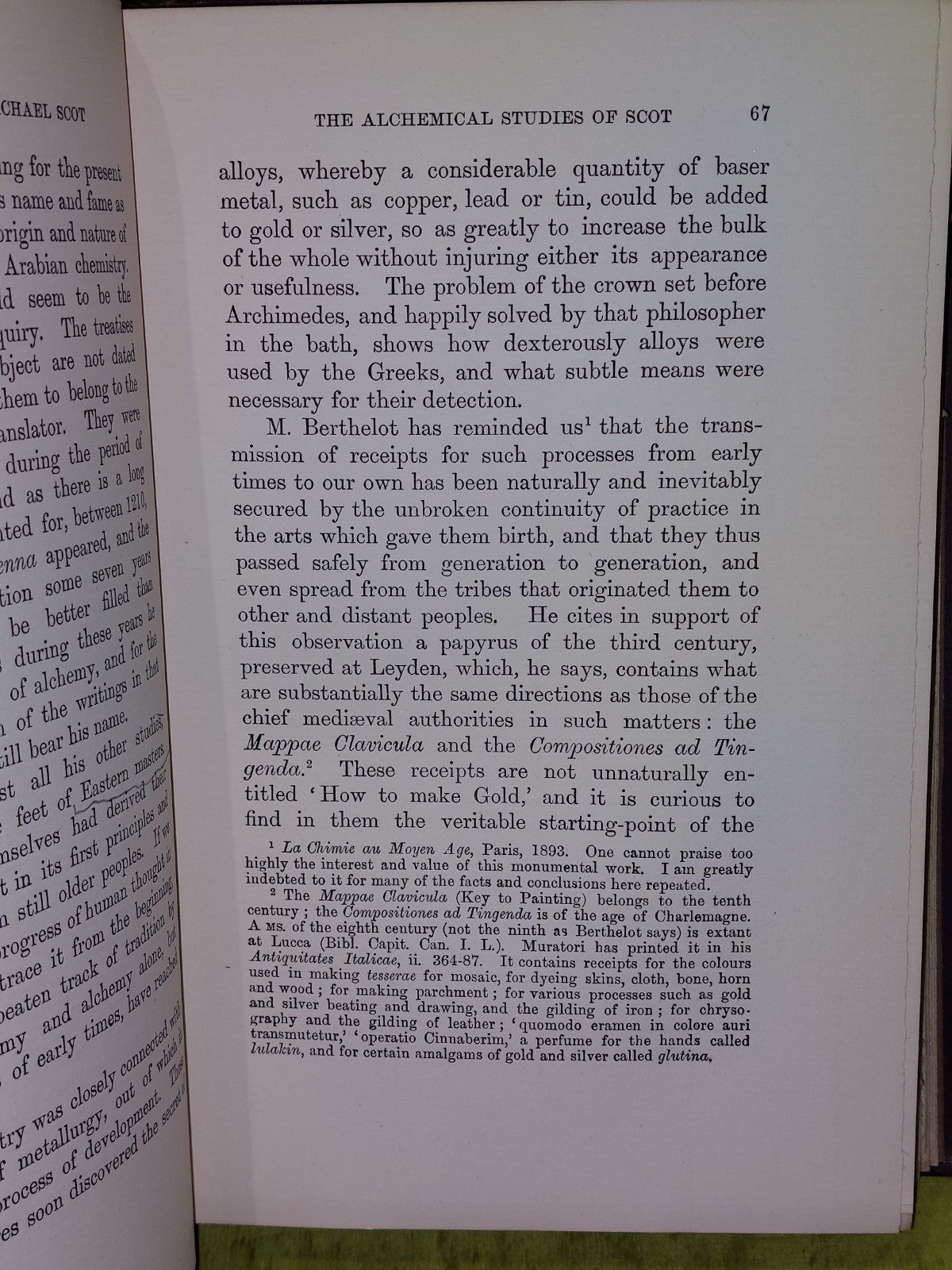 An Enquiry Into The Life And Legend Of Michael Scot (1897) James W. Brown Hb8