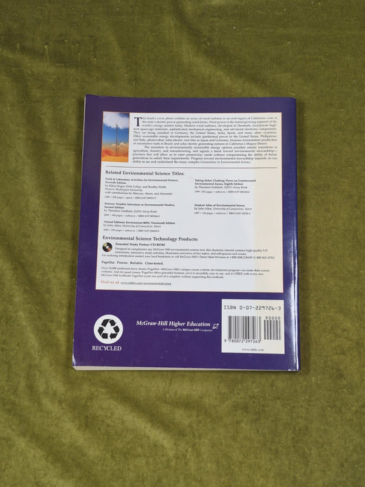 Connections in Environmental Science : A Case Study Approach - J. Richard Mayer1
