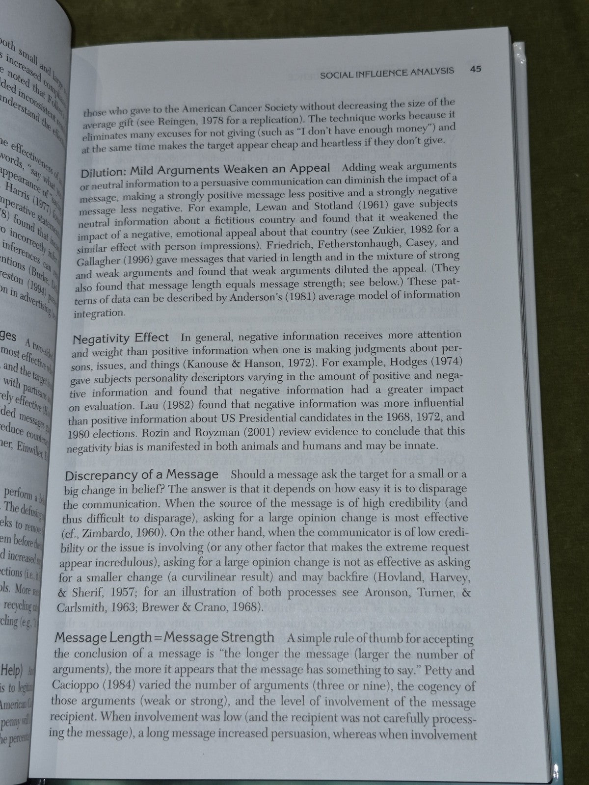 The Science of Social Influence: Advances and Future Progress 20075