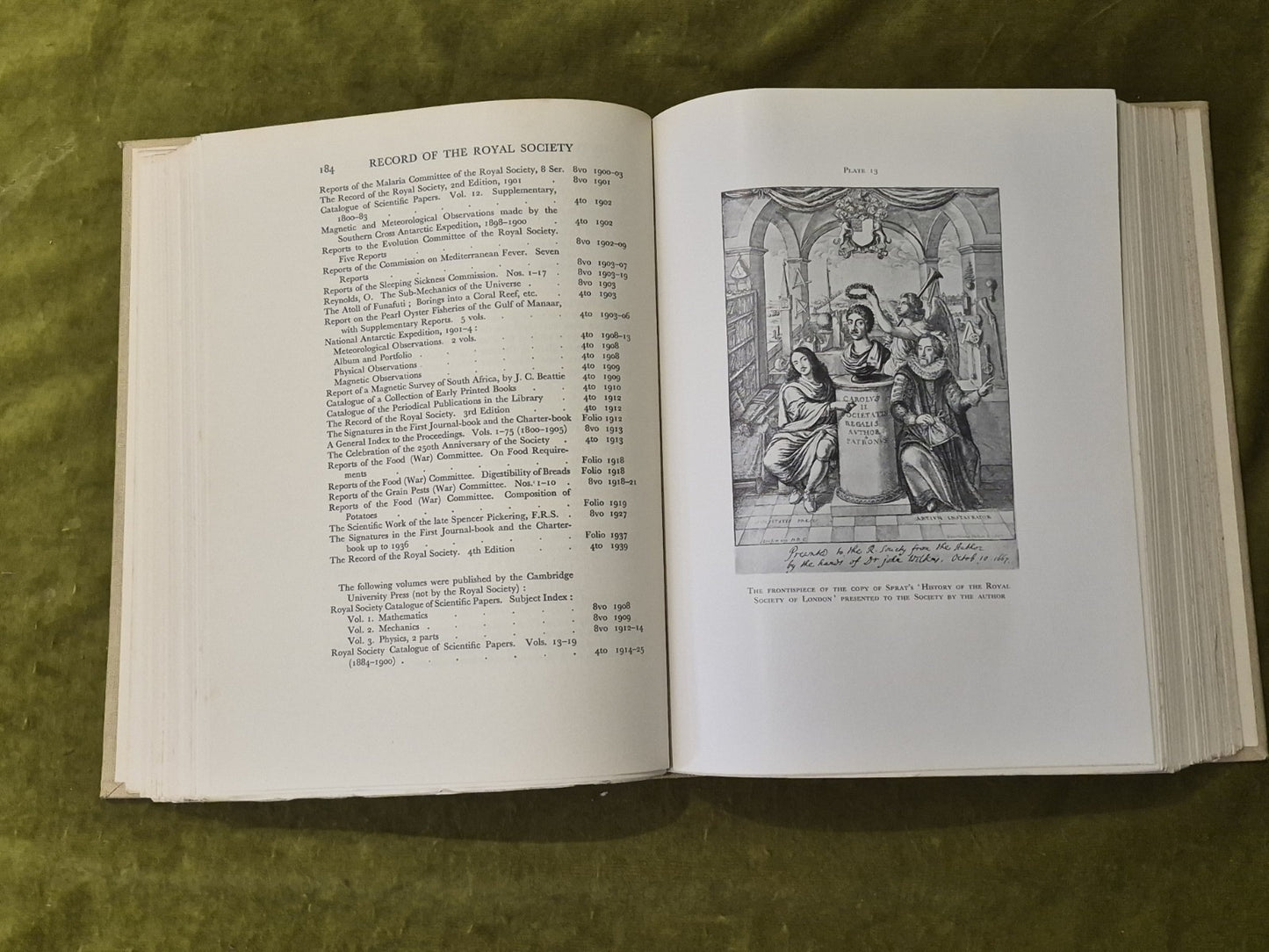 The Record of the Royal Society of London for the Promotion of Natural Knowledge7