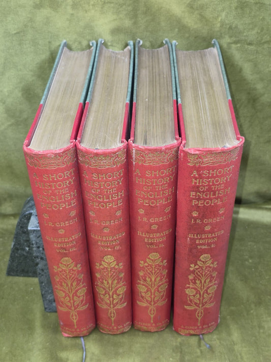 A Short History of the English People Illustrated Edition 1901 Macmillan1